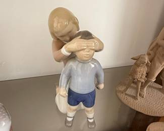 B&G "Playing Hide and Seek" Figurine No. 2001