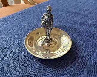 Tiffany & Co. Sterling Silver Jockey and Dish