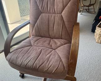 Vintage Chromcraft Douglas Swivel Armchair