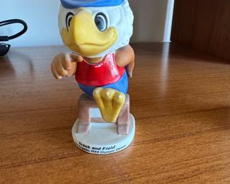Sam the Eagle "Track and Field" Figurine - Los Angeles 1984 Olympic Games