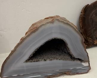 Polished Agate Geode Slice