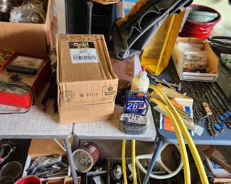 Bike repair, containers, hardware
