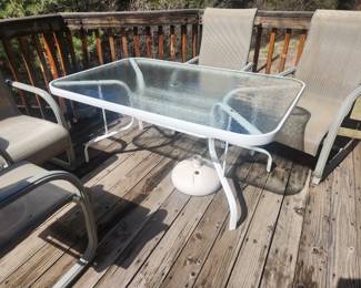 Patio table
