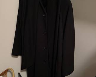 Vintage Christian Dior Lamb Wool Coat - Size 12