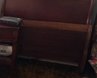 Twin size Sleigh Headboards and footboards.