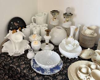 Vintage Milk Glass