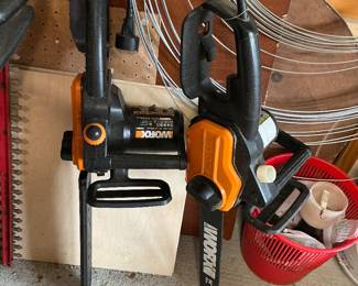 Worx chainsaws 