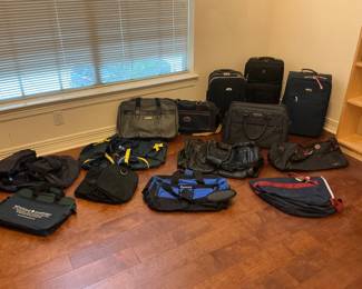 Assortment of bags and luggage