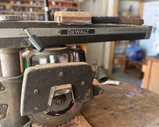 DeWalt radial saw