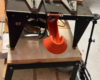 Electric benchtop router table, Wood working tool