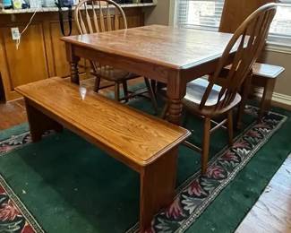 Vintage wooden table