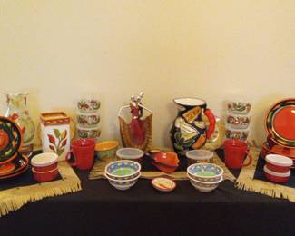 Mexican themed dishes