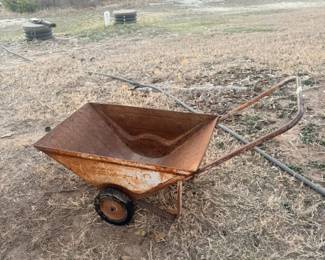 Vintage garden cart