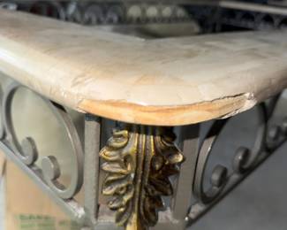 Marble table