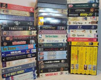 VHS tapes