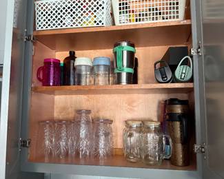Cups and jars