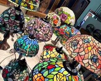 Incredible Tiffany style lamps 