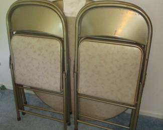 Card Table & Padded Chairs