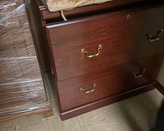 . . . cherry file cabinet