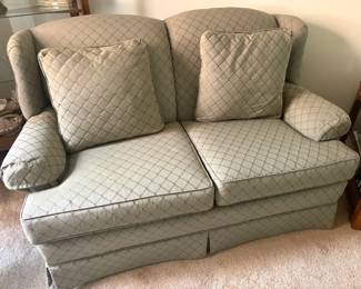 . . . uphostered couch