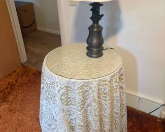 . . . accent table and accent lamp