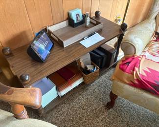 . . . two-tiered table