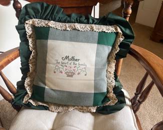 . . . "Mother" pillow