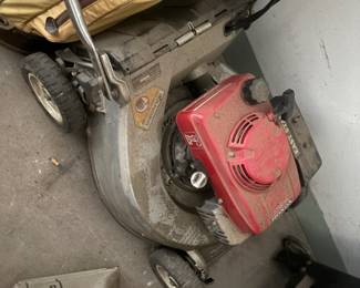 . . . Honda lawn mower