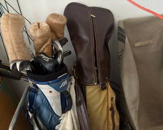 . . . golf clubs