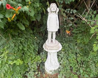 . . . yard statue