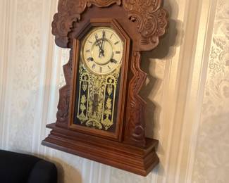 . . . great mantle clock -- where's the mantle?