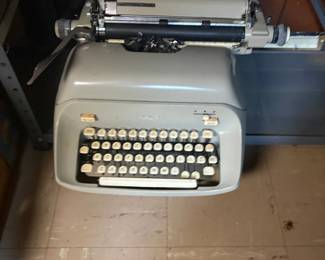 . . . old typewriter