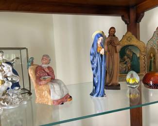 . .  . Madonna, icons, and English figurine