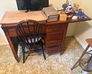 . . . desk and chair