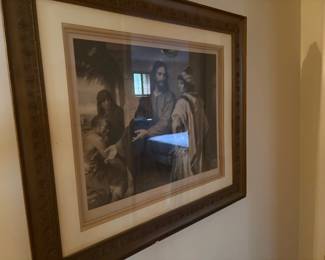 . . . Christ-themed print