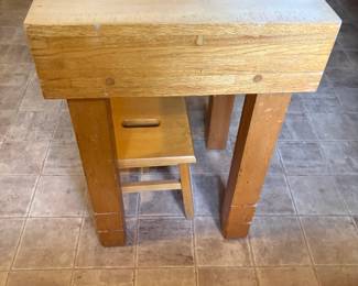 . . . awesome kitchen butcher block island