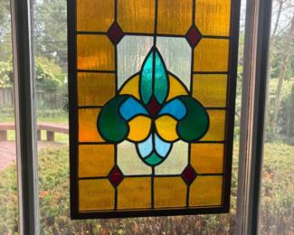. . . beautiful stained-glass piece