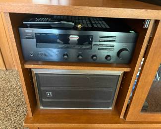 . . . stereo receiver and half of speaker set