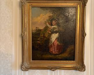 . . . vintage oil painting