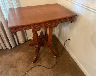 . . . Victorian table lamp