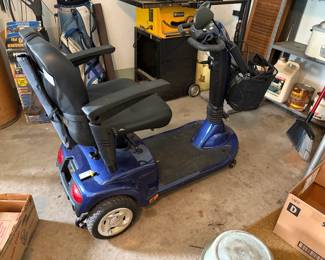 . . . Golden Companion electric scooter -- only used five times!