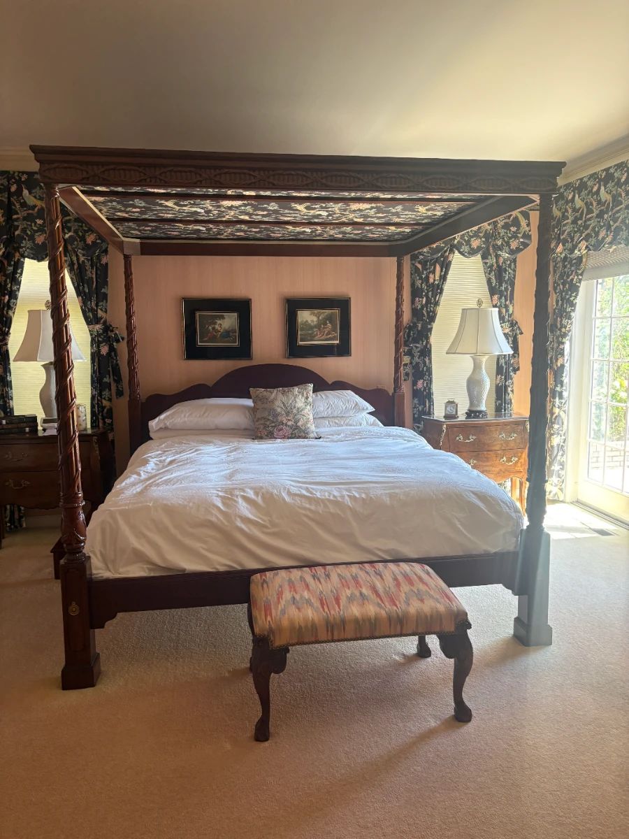 . . . amazing canopy bed