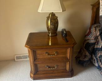 . . . and matching night stand