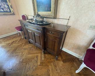 . . . and matching buffet/sideboard
