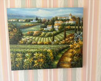 . . . original Carlos landscape oil