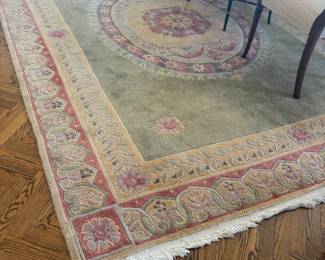 . . . large, high-end area rug