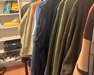 . . . including some light outerwear