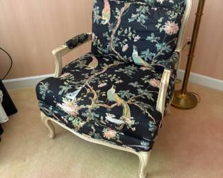 . . . French Provincial accent chair