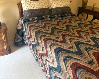 . . . and bed
