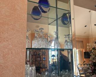 . . . Waterford and other fine crystal